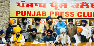 Sikh Organizations Declare Bhai Narain Singh Choura a Sikh Hero, Demand that Sukhbir Badal be Condemned as a Panthic Offender